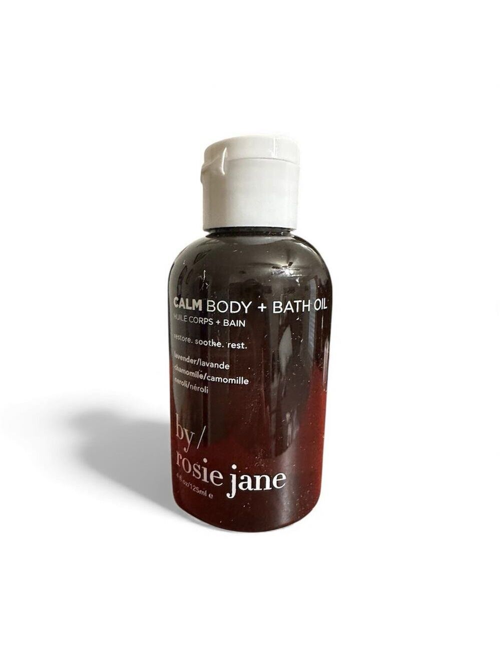 by Rosie Jane - Calm Body + Bath Oil 4 fl oz Lavender Chamomile Neroli New